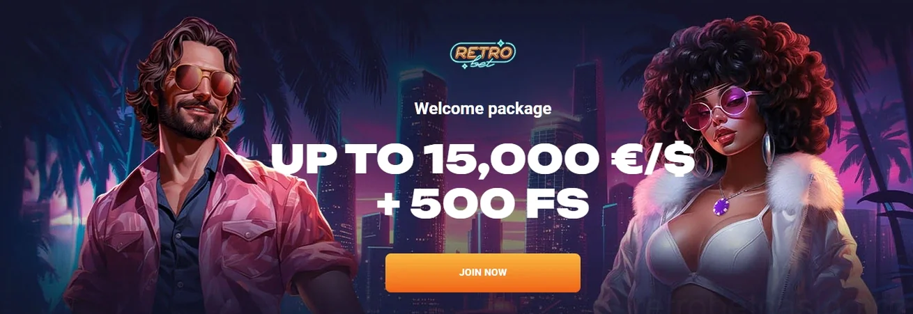 Retrobet Casino Uvítací bonus